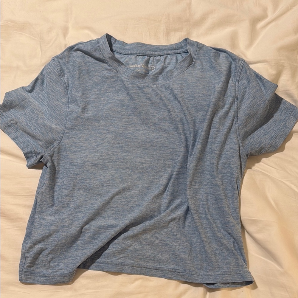 Outdoor Voices Boxy Cloud Knit Tee